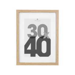 CADRE PHOTO NATUREL EVA 30X40CM