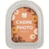 CADRE PHOTO RELIEF BLANC 10X15CM