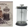 CAFETIERE A PISTON GRADUEE VERRE 600ML