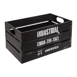 CAGETTE METAL BILL NOIR D.50.3X30.1X23.5CM