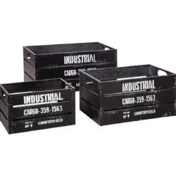CAGETTE METAL BILL NOIR D.50.3X30.1X23.5CM