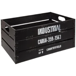 CAGETTE METAL BILL NOIR D.40.3X25X21CM