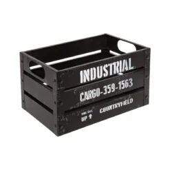 CAGETTE METAL BILL NOIR D.40.3X25X21CM