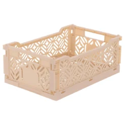 CAGETTE PLIABLE BEIGE 30X20X11.5CM