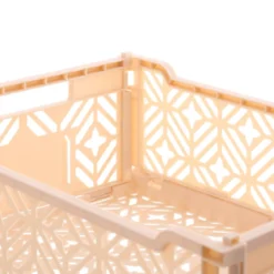 CAGETTE PLIABLE BEIGE 40X30X15CM