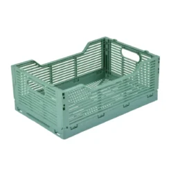 CAGETTE PLIABLE EMPILABLE SAUGE D.30X20X11.5CM