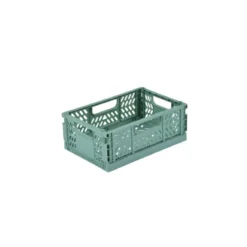 CAGETTE PLIABLE EMPILABLE SAUGE D.21X14.5X8CM