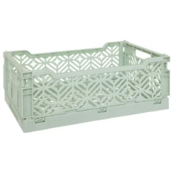 CAGETTE PLIABLE VERTE 30X20X11.5CM