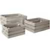 CAISSE CAGETTE DREAM GRIS 23X17X11CM