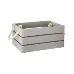 CAISSE CAGETTE DREAM GRIS 23X17X11CM
