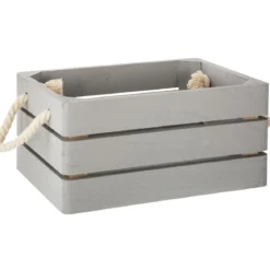 CAISSE CAGETTE DREAM GRIS 23X17X11CM