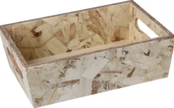CAISSE TRAPEZE OSB D.26X18X8CM