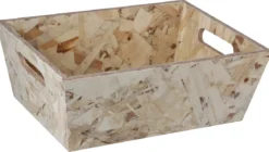 CAISSE TRAPEZE OSB D.30X22X11CM