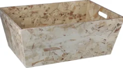 CAISSE TRAPEZE OSB D.40X32X20CM