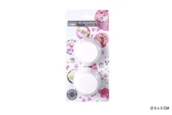 CAISSETTE BLANC D.5X3CM X60PCS