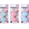 CAISSETTE COULEUR D.3X2CM X80PCS
