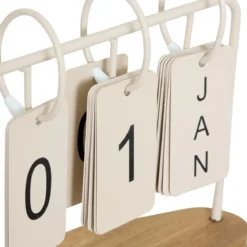 CALENDRIER METAL FRED L.25CM