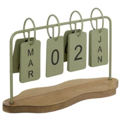 CALENDRIER METAL FRED L.25CM
