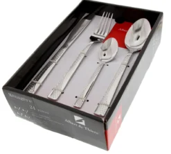 CAMILLE MENAGERE 24 PIECES INOX