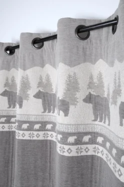 CANADA PANNEAU 135X260 OEIL GRIS