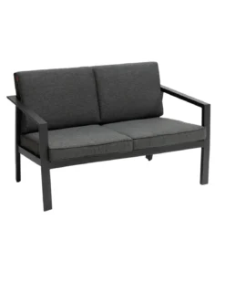 CANAPE PAVANE GRAPHITE 2 PLACES