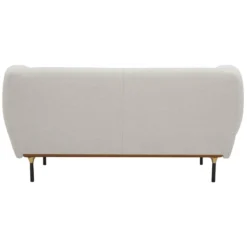 CANAPE 2 PLACES ISEE GRIS CLAIR