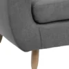CANAPE 3 PLACES RETRO GRIS