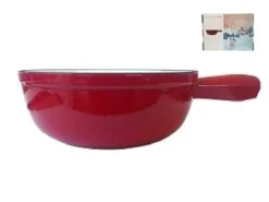 CAQUELON A FONDUE RUBIS 22CM