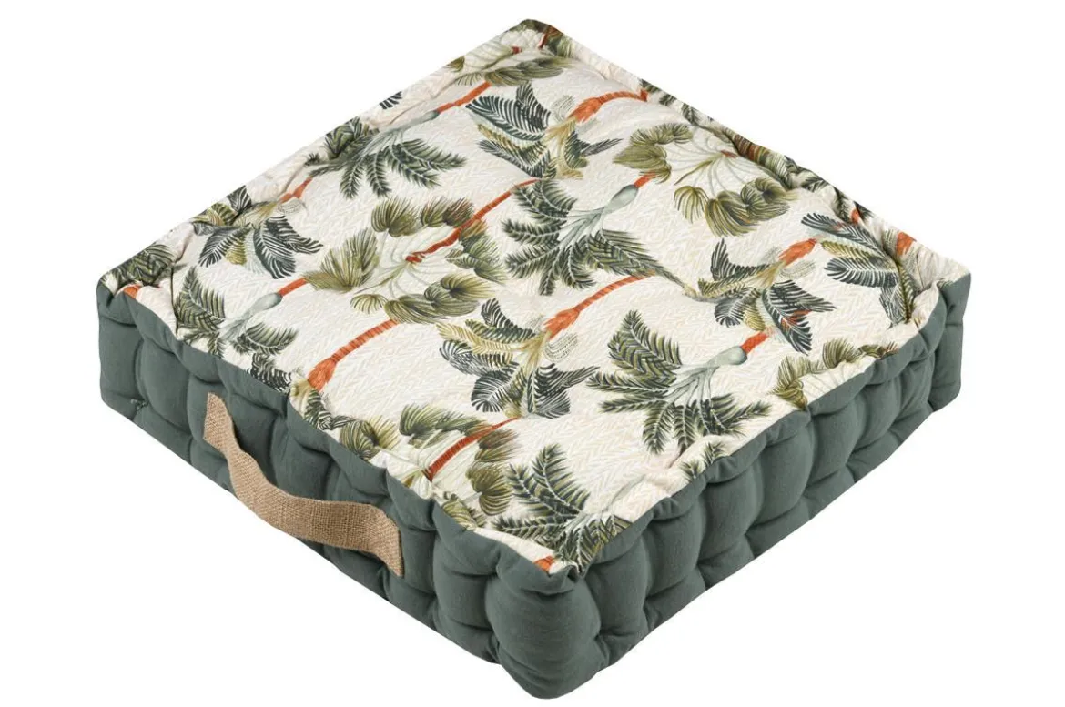 CASABLANCA COUSSIN SOL 45X45X10CM MULTICOLORE