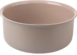 CASSEROLE CERAMIQUE ALUMINIUM 16CM TAUPE