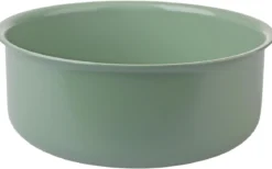 CASSEROLE CERAMIQUE ALUMINIUM 20CM VERT