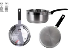 CASSEROLE INOX REFLET GRADUEE 16CM