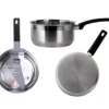 CASSEROLE INOX REFLET GRADUEE 14CM