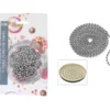 CHAINE INOX FOND DE TARTE 180CM