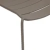 CHAISE ALEGORIA EMPILABLE CAFE
