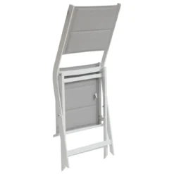 CHAISE ALLURE PLIANTE GLACIER BLANC