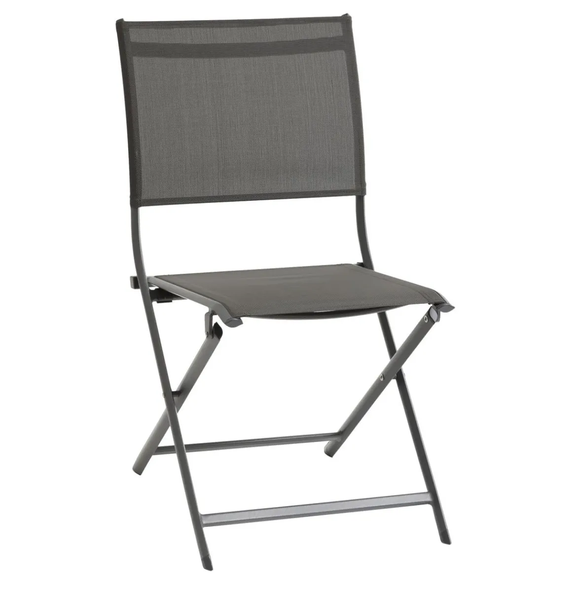 CHAISE AXANT PLIANTE ANTHRACITE GRAPHITE