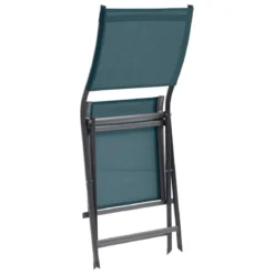 CHAISE AXANT PLIANTE CANARD GRAPHITE