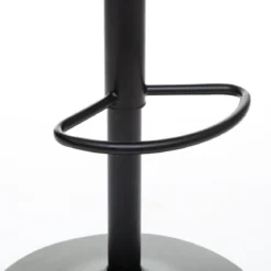 CHAISE BAR AJUSTABLE NOIR AIKO