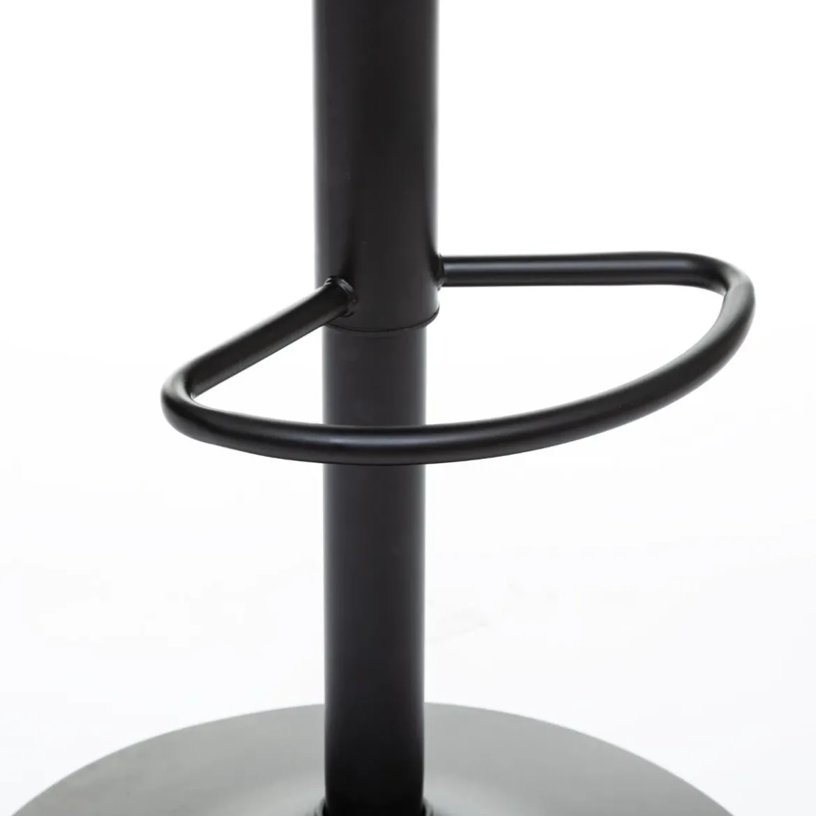 CHAISE BAR AJUSTABLE NOIR AIKO
