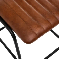 CHAISE BAR COGNAC DARIO H.103CM