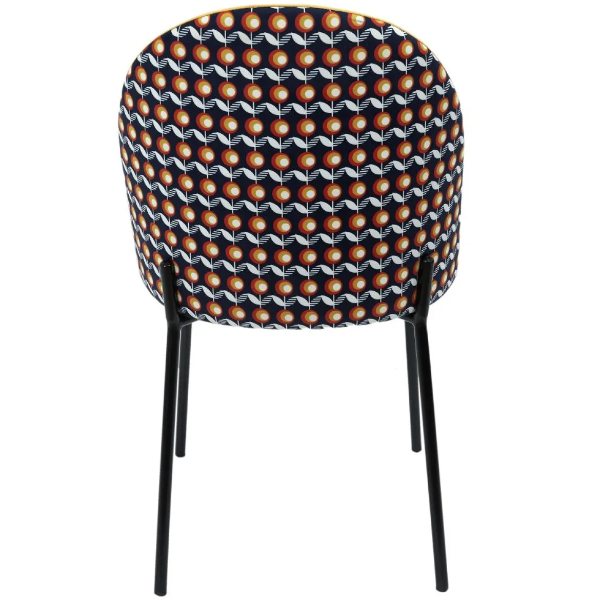 CHAISE BICOLORE RETRO FLOWER