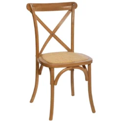 CHAISE BISTROT CHENE ISAK NATUREL