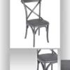 CHAISE BISTROT GRIS LUSEL