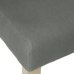 CHAISE CANVAS GRIS CLEVA