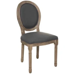 CHAISE CLEON GRIS FONCE