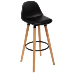 CHAISE DE BAR MAXON NOIR