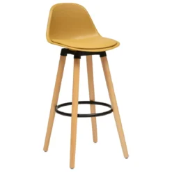 CHAISE DE BAR MAXON OCRE H.92.5CM