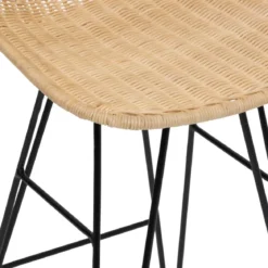 CHAISE DE BAR MAY ROTIN