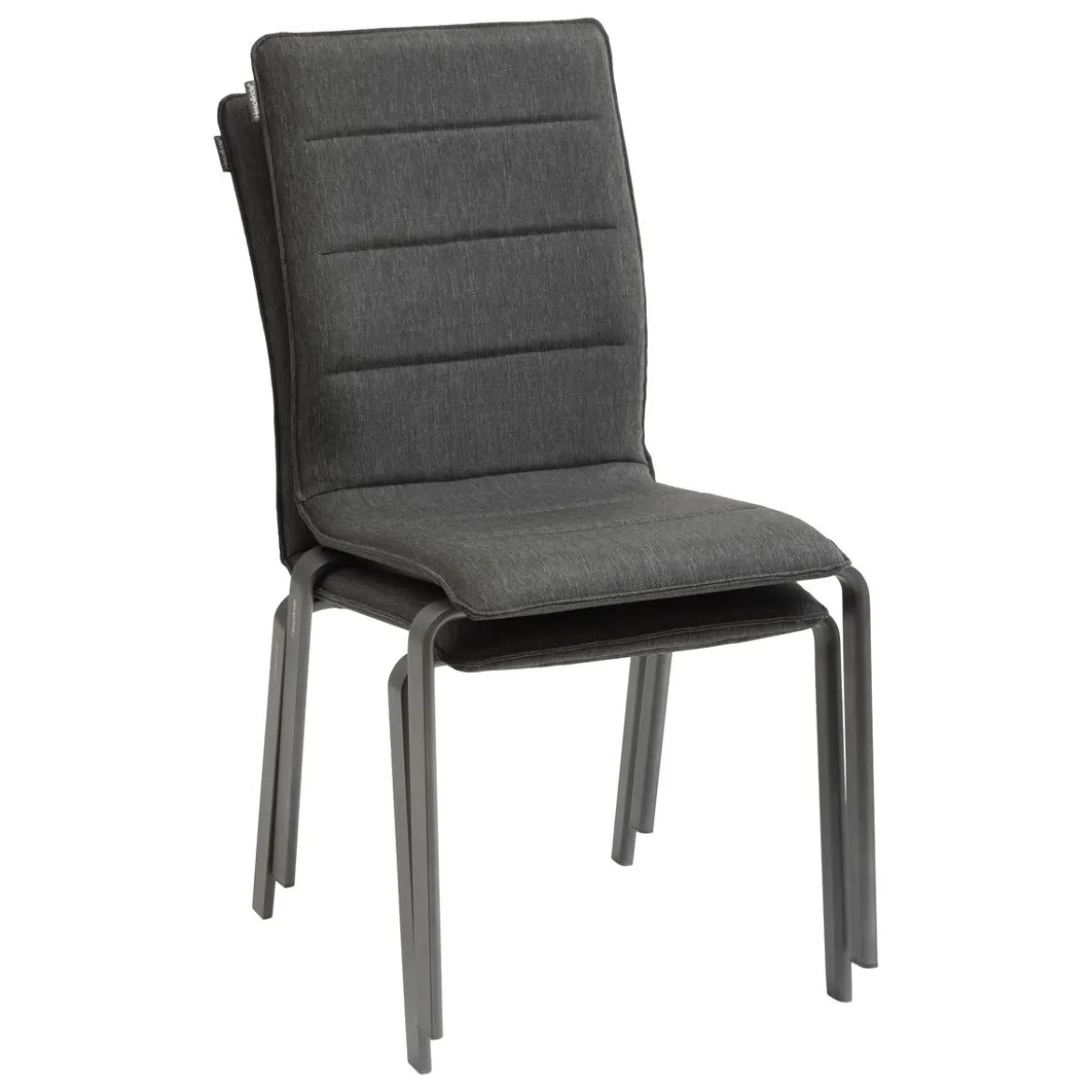 CHAISE DIESE EMPILABLE ANTHRACITE GRAPHITE